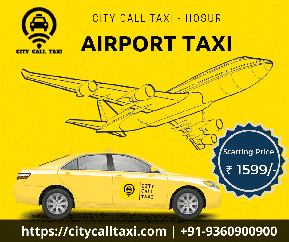 airport taxi cab in hosur tamil nadu
