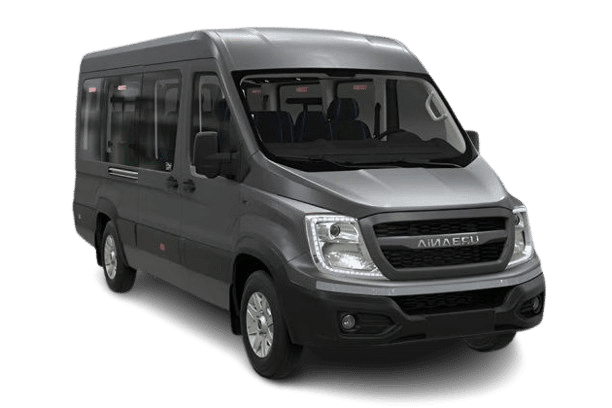 17-seater Force Urbania taxi service in Hosur for outstation travel
